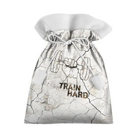 Подарочный 3D мешок с принтом Train hard 5 в Санкт-Петербурге, 100% полиэстер | Размер: 29*39 см | bodybuilding | no pain no gain | train hard | бодибилдинг | качалка | пауэрлифинг | тренажерный | фитнес