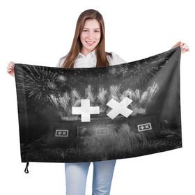 Флаг 3D с принтом Martin Garrix Collection в Санкт-Петербурге, 100% полиэстер | плотность ткани — 95 г/м2, размер — 67 х 109 см. Принт наносится с одной стороны | 2015 | animals | edm | garrix | martin