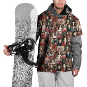 Накидка на куртку 3D с принтом K-pop коллаж в Санкт-Петербурге, 100% полиэстер |  | cl корея | k pop | айдолы | девушки | коллаж