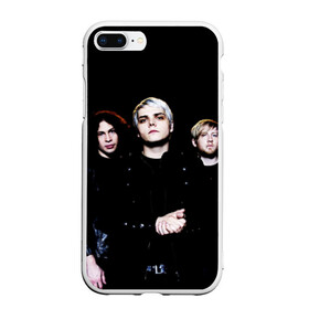 Чехол для iPhone 7Plus/8 Plus матовый с принтом My Chemical Romance в Санкт-Петербурге, Силикон | Область печати: задняя сторона чехла, без боковых панелей | anthony | black parade | bob bryar | famous last words | frank | gerard | james dewees | matt pelissier | mikey | my chemical romance | ray toro | sing | way | айеро | боб | брайар | деуис | джеймс | джерард уэй | майки | мэтт | пелишьер | рэй | торо | уэ