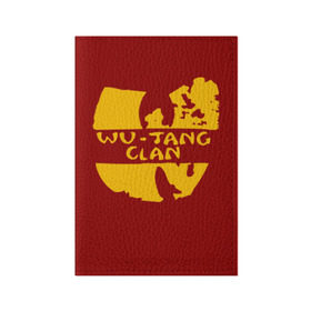 Обложка для паспорта матовая кожа с принтом Wu Tang Clan в Санкт-Петербурге, натуральная матовая кожа | размер 19,3 х 13,7 см; прозрачные пластиковые крепления | Тематика изображения на принте: method man | tang clan | wu tang clan