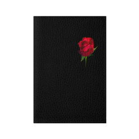 Обложка для паспорта матовая кожа с принтом Розы за спиной в Санкт-Петербурге, натуральная матовая кожа | размер 19,3 х 13,7 см; прозрачные пластиковые крепления | за спиной | любовь | подарок | роза | розы | сюрприз | цветы | чувства
