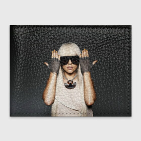Обложка для студенческого билета с принтом Lady Gaga в Санкт-Петербурге, натуральная кожа | Размер: 11*8 см; Печать на всей внешней стороне | Тематика изображения на принте: lady gaga | блондинка | звезда | знаменитость | леди гаага | очки | певица | поп | эпатаж | эпатажная