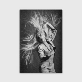 Обложка для паспорта матовая кожа с принтом Lady Gaga в Санкт-Петербурге, натуральная матовая кожа | размер 19,3 х 13,7 см; прозрачные пластиковые крепления | Тематика изображения на принте: lady gaga | блондинка | звезда | знаменитость | леди гаага | певица | поп | эпатаж | эпатажная