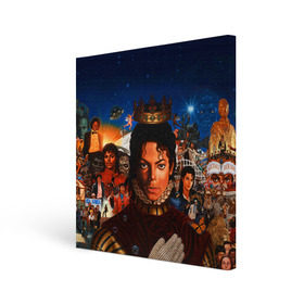 Холст квадратный с принтом Michael Jackson в Санкт-Петербурге, 100% ПВХ |  | Тематика изображения на принте: майкл джексон