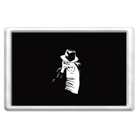 Магнит 45*70 с принтом Michael Jackson в Санкт-Петербурге, Пластик | Размер: 78*52 мм; Размер печати: 70*45 | майкл джексон