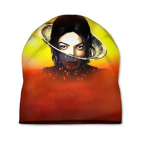 Шапка 3D с принтом Michael Jackson в Санкт-Петербурге, 100% полиэстер | универсальный размер, печать по всей поверхности изделия | майкл джексон