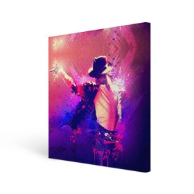 Холст квадратный с принтом Michael Jackson в Санкт-Петербурге, 100% ПВХ |  | Тематика изображения на принте: джексон | майкл