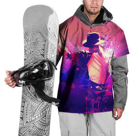Накидка на куртку 3D с принтом Michael Jackson в Санкт-Петербурге, 100% полиэстер |  | Тематика изображения на принте: джексон | майкл