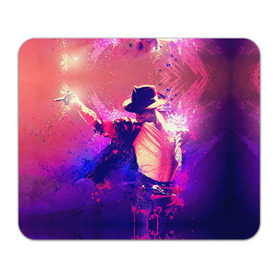 Коврик прямоугольный с принтом Michael Jackson в Санкт-Петербурге, натуральный каучук | размер 230 х 185 мм; запечатка лицевой стороны | джексон | майкл
