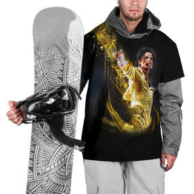 Накидка на куртку 3D с принтом Michael Jackson в Санкт-Петербурге, 100% полиэстер |  | Тематика изображения на принте: майкл джексон
