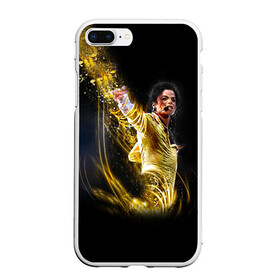 Чехол для iPhone 7Plus/8 Plus матовый с принтом Michael Jackson в Санкт-Петербурге, Силикон | Область печати: задняя сторона чехла, без боковых панелей | Тематика изображения на принте: майкл джексон