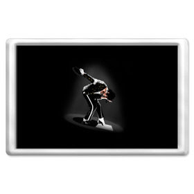 Магнит 45*70 с принтом Michael Jackson в Санкт-Петербурге, Пластик | Размер: 78*52 мм; Размер печати: 70*45 | майкл джексон