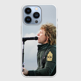 Чехол для iPhone 13 Pro с принтом BON JOVI в Санкт-Петербурге,  |  | Тематика изображения на принте: bon jovi | burning bridges | david bryan | hugh mcdonald | its my life | tico torres | джон бон джови | дэвид брайан | ричи самбора | тико торрес | хью макдональд