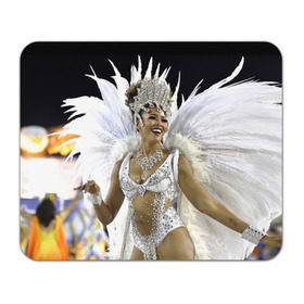 Коврик прямоугольный с принтом Карнавал в Рио в Санкт-Петербурге, натуральный каучук | размер 230 х 185 мм; запечатка лицевой стороны | бразилия