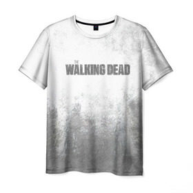 Мужская футболка 3D с принтом The Walking Dead в Санкт-Петербурге, 100% полиэфир | прямой крой, круглый вырез горловины, длина до линии бедер | the walking dead | кино | мертвецы | ужасы | ходячие