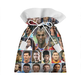Подарочный 3D мешок с принтом Зинедин Зидан - лучший в Санкт-Петербурге, 100% полиэстер | Размер: 29*39 см | zinedine zidane | зинедин зидан | лучшие футболисты | любимые игроки | самые крутые | сердце | футбол | я люблю