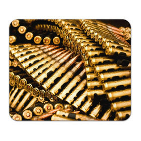 Коврик прямоугольный с принтом Золотые патроны в Санкт-Петербурге, натуральный каучук | размер 230 х 185 мм; запечатка лицевой стороны | война | гильза | золото | оружие | патрон | пуля
