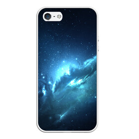 Чехол для iPhone 5/5S матовый с принтом Atlantis Nebula в Санкт-Петербурге, Силикон | Область печати: задняя сторона чехла, без боковых панелей | вселенная | галактика | звезда | космос | небеса