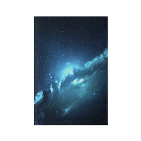 Обложка для паспорта матовая кожа с принтом Atlantis Nebula в Санкт-Петербурге, натуральная матовая кожа | размер 19,3 х 13,7 см; прозрачные пластиковые крепления | вселенная | галактика | звезда | космос | небеса