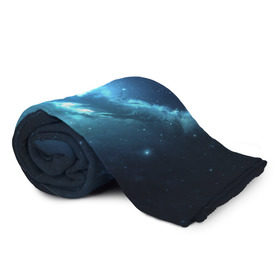 Плед 3D с принтом Atlantis Nebula в Санкт-Петербурге, 100% полиэстер | закругленные углы, все края обработаны. Ткань не мнется и не растягивается | Тематика изображения на принте: вселенная | галактика | звезда | космос | небеса