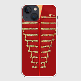Чехол для iPhone 13 mini с принтом Пиджак Майкла Джексона в Санкт-Петербурге,  |  | jackson | michael | джексон | костюм | майкл | одежда | пиджак