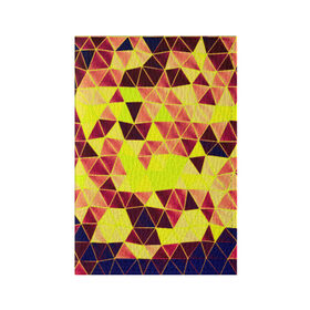 Обложка для паспорта матовая кожа с принтом Мозаика в Санкт-Петербурге, натуральная матовая кожа | размер 19,3 х 13,7 см; прозрачные пластиковые крепления | арт | мозаика | прикольные | стекло | текстуры | цветные
