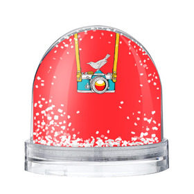Снежный шар с принтом Фотоаппарат с птичкой в Санкт-Петербурге, Пластик | Изображение внутри шара печатается на глянцевой фотобумаге с двух сторон | camera | зеркалка | камера | птичка | фотик | фото | фотоаппарат | фотографировать
