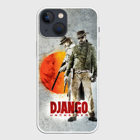 Чехол для iPhone 13 mini с принтом Джанго 2 в Санкт-Петербурге,  |  | django | unchained | ди каприо | квентин | тарантино