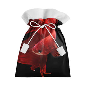 Подарочный 3D мешок с принтом Бойцовая рыбка в Санкт-Петербурге, 100% полиэстер | Размер: 29*39 см | аквариумная | бойцовая | красивый | плавники | рыба | рыбка | хвост | япаонская