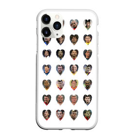 Чехол для iPhone 11 Pro Max матовый с принтом Величайшие футболисты в Санкт-Петербурге, Силикон |  | великие | звёзды | знаменитости | игроки | легендарные | лучшие | самые крутые | футбол | футболисты | элита