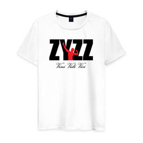 Мужская футболка хлопок с принтом Zyzz в Санкт-Петербурге, 100% хлопок | прямой крой, круглый вырез горловины, длина до линии бедер, слегка спущенное плечо. | bodybuilding | zyzz | бодибилдинг | зиз | качок | мышцы