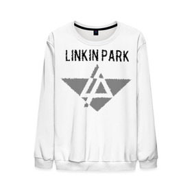 Мужской свитшот 3D с принтом Linkin Park в Санкт-Петербурге, 100% полиэстер с мягким внутренним слоем | круглый вырез горловины, мягкая резинка на манжетах и поясе, свободная посадка по фигуре | линкин парк