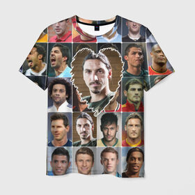 Мужская футболка 3D с принтом Златан Ибрагимович - лучший в Санкт-Петербурге, 100% полиэфир | прямой крой, круглый вырез горловины, длина до линии бедер | zlatan ibrahimovic | златан ибрагимович | лучшие футболисты | любимый игрок | мой любимец | самый крутой | сердце | футбол | швеция | я люблю