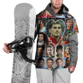 Накидка на куртку 3D с принтом Икер Касильяс - лучший в Санкт-Петербурге, 100% полиэстер |  | iker casillas | вратарь | икер касильяс | испания | лучшие футболисты | любимый игрок | мой любимец | самый крутой | сердце | футбол | я люблю