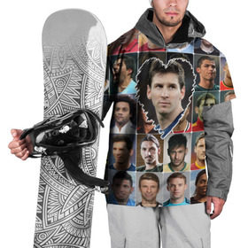 Накидка на куртку 3D с принтом Лионель Месси - лучший в Санкт-Петербурге, 100% полиэстер |  | lionel messi | аргентина | барса | барселона | золотой мяч | лионель месси | лучшие футболисты | любимый игрок | мой любимец | самый крутой | сердце | футбол | я люблю