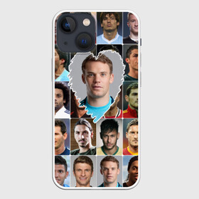 Чехол для iPhone 13 mini с принтом Мануэль Нойер   лучший в Санкт-Петербурге,  |  | Тематика изображения на принте: manuel neuer | бавария | германия | лучшие футболисты | любимый игрок | мануэль нойер | самый крутой | я люблю