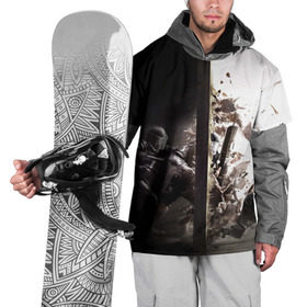 Накидка на куртку 3D с принтом SWAT в Санкт-Петербурге, 100% полиэстер |  | Тематика изображения на принте: counter strike | cs | cs go | swat | омон | спецназ