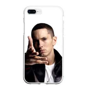 Чехол для iPhone 7Plus/8 Plus матовый с принтом Eminem в Санкт-Петербурге, Силикон | Область печати: задняя сторона чехла, без боковых панелей | eminem | music | rap | usa | музыка | рэп | сша | эминем