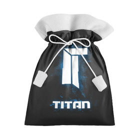 Подарочный 3D мешок с принтом TITAN в Санкт-Петербурге, 100% полиэстер | Размер: 29*39 см | csgo | dota | ксго | титан