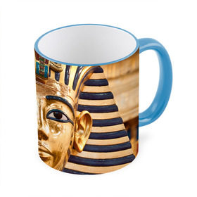 Кружка 3D с принтом Фараон в Санкт-Петербурге, керамика | ёмкость 330 мл | Тематика изображения на принте: египет | фараон