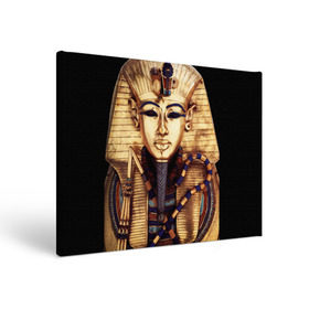 Холст прямоугольный с принтом Хатшепсут в Санкт-Петербурге, 100% ПВХ |  | египет | женщина | золото | маска | фараон египта | хатшепсут