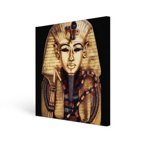 Холст квадратный с принтом Хатшепсут в Санкт-Петербурге, 100% ПВХ |  | египет | женщина | золото | маска | фараон египта | хатшепсут