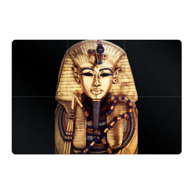 Магнитный плакат 3Х2 с принтом Хатшепсут в Санкт-Петербурге, Полимерный материал с магнитным слоем | 6 деталей размером 9*9 см | египет | женщина | золото | маска | фараон египта | хатшепсут