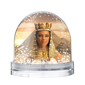 Снежный шар с принтом Клеопатра в Санкт-Петербурге, Пластик | Изображение внутри шара печатается на глянцевой фотобумаге с двух сторон | египет | египетская | закат | золото | клеопатра | корона | песок | пирамиды | пустыня | солнце | царица