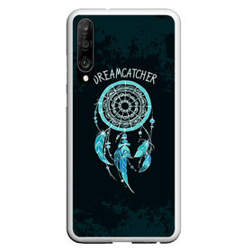 Чехол для Honor P30 с принтом Dreamcatcher в Санкт-Петербурге, Силикон | Область печати: задняя сторона чехла, без боковых панелей | перо