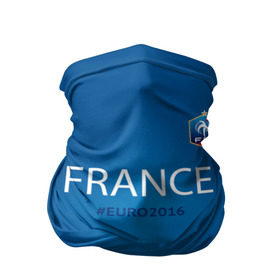 Бандана-труба 3D с принтом Сборная Франции 2016 в Санкт-Петербурге, 100% полиэстер, ткань с особыми свойствами — Activecool | плотность 150‒180 г/м2; хорошо тянется, но сохраняет форму | euro2016 | france | футбол