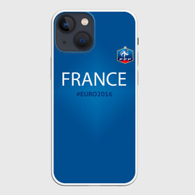 Чехол для iPhone 13 mini с принтом Сборная Франции 2016 в Санкт-Петербурге,  |  | euro2016 | france | футбол