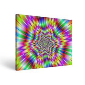 Холст прямоугольный с принтом Спектральная иллюзия в Санкт-Петербурге, 100% ПВХ |  | Тематика изображения на принте: взрыв | гипноз | движение | краски | красочный фон | обман зрения | оптическая иллюзия | погружение | текстура | фокус | цветовой спектр