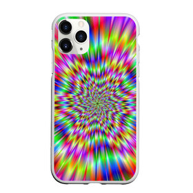 Чехол для iPhone 11 Pro матовый с принтом Спектральная иллюзия в Санкт-Петербурге, Силикон |  | Тематика изображения на принте: взрыв | гипноз | движение | краски | красочный фон | обман зрения | оптическая иллюзия | погружение | текстура | фокус | цветовой спектр